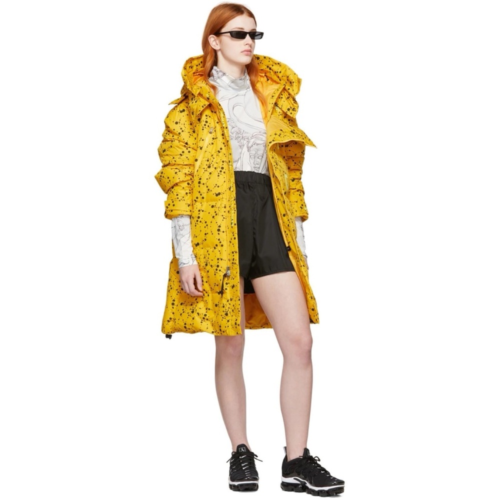 NWOT Nike LAB Yellow Errolson Hugh Edition ACG Goose Down Jacket size Large.